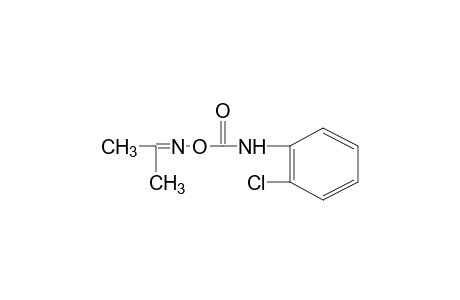 acetone, O-[(o-chlorophenyl)carbamoyl]oxime