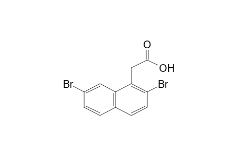 Acetic acid, (2,7-dibromo-1-naphthyl)-