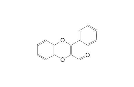 1,4-benzodioxin-2-carboxaldehyde, 3-phenyl-