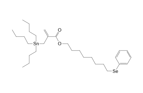 8-Phenylselenooctyl 2-(Tri-n-butylstannylmethyl)propenoate