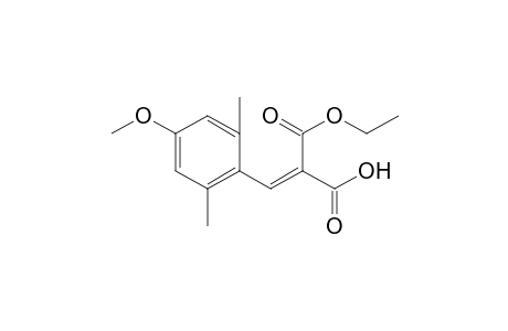 (2Z)-2-(ethoxycarbonyl)-3-(4-methoxy-2,6-dimethylphenyl)-2-propenoic acid