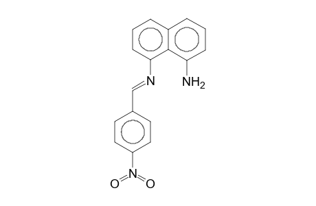 N-(4-Nitrobenzylidene)-1,8-naphthalenediamine