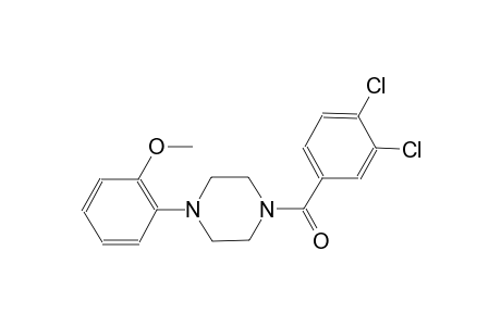 1-(3,4-DICHLOROBENZOYL)-4-(o-METHOXYPHENYL)PIPERAZINE