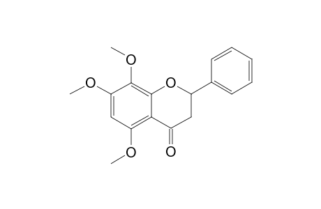 5,7,8-TRIMETHOXY-FLAVANONE