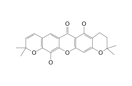 1,5-DIHYDROXY-6',6'-DIMETHYLDIHYDROPYRANO-(2',3':3,2)-6'',6''-DIMETHYLPYRANO-(2'',3'':6,7)-XANTHONE;NIGROLINEAXANTHONE-G