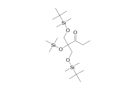 1-[(TERT.-BUTYL)-DIMETHYLSILYLOXY]-2-([(TERT.-BUTYL)-DIMETHYLSILYLOXY]-METHYL)-2-(TRIMETHYLSILYLOXY)-PENTAN-3-ONE