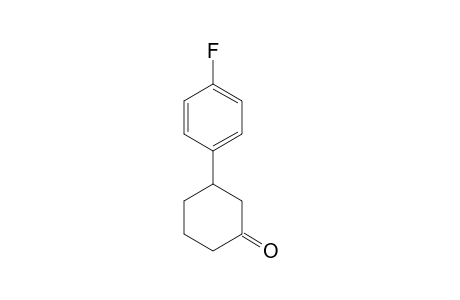 3-(4-Fluorophenyl)cyclohexanone