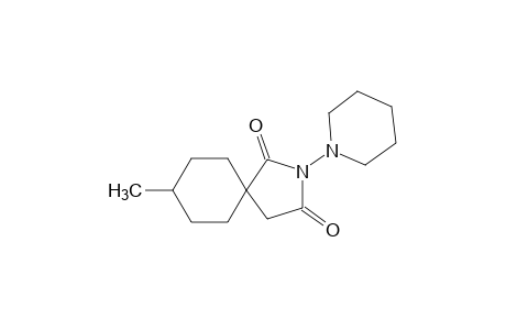 8-methyl-2-piperidino-2-azaspiro[4.5]decane-1,3-dione