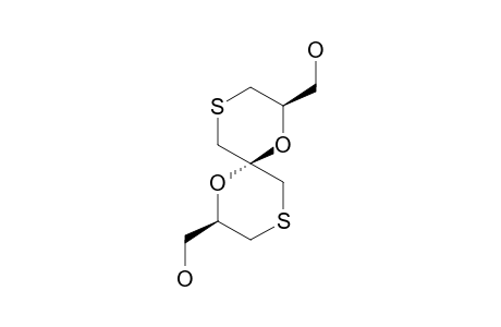 (2R,6R,8R)-2,8-DIHYDROXYMETHYL-1,7-DIOXA-4,10-DITHIASPIRO-[5.5]-UNDECANE