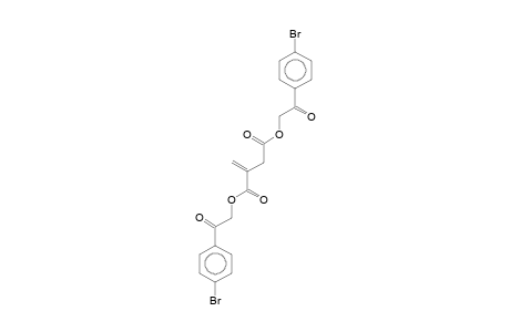 Bis[2-(4-bromophenyl)-2-oxoethyl] 2-methylenesuccinate