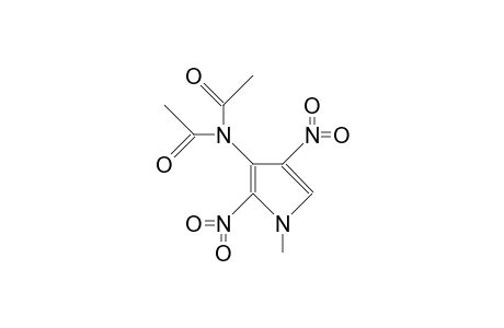 3-DIACETYLAMINO-2,4-DINITRO-1-METHYLPYRROL