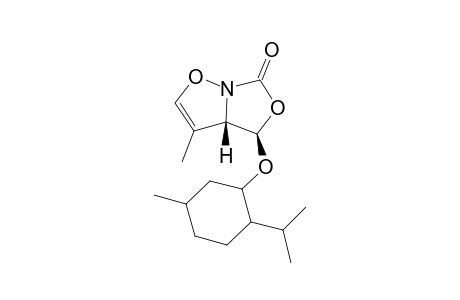 (3aR,4R,6aS)-4-(1-Menthyloxy)-3-methyl-3a,6a-dihydrofuro[3,4-b]isoxazol-6(4H)-one