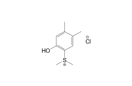 dimethyl(6-hydroxy-3,4-xylyl)sulfonium chloride