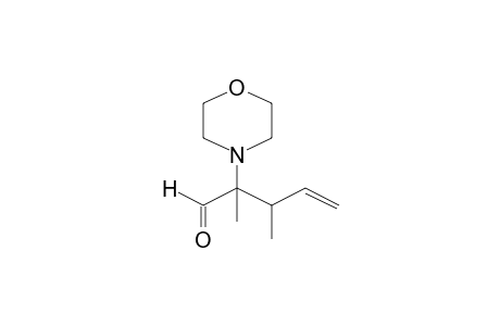 2,3-Dimethyl-2-(4-morpholinyl)-4-pentenal