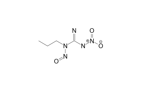 3-Nitro-1-nitroso-1-propylguanidine