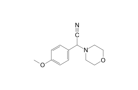 alpha-(p-methoxyphenyl)-4-morpholineacetonitrile