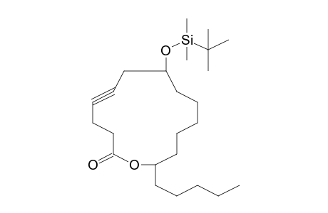 8-([tert-Butyl(dimethyl)silyl]oxy)-14-pentyloxacyclotetradec-5-yn-2-one