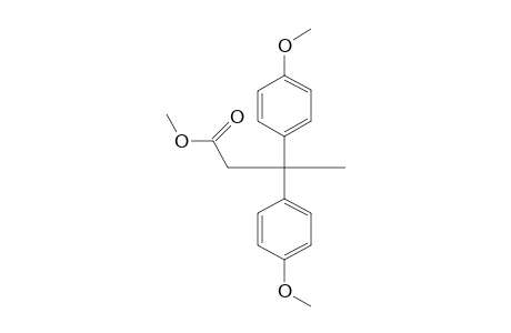 3,3-BIS(p-METHOXYPHENYL)BUTYRIC ACID, METHYL ESTER