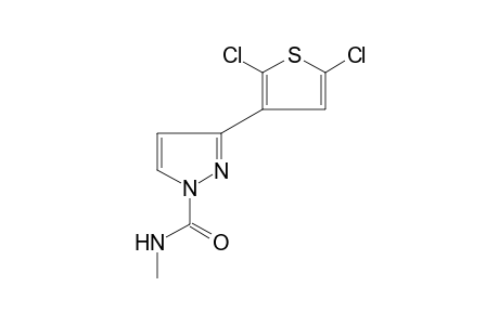 3-(2,5-dichloro-3-thienyl)-N-methylpyrazole-1-carboxamide