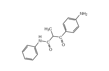 2-(p-aminobenzoyl)propionanilide