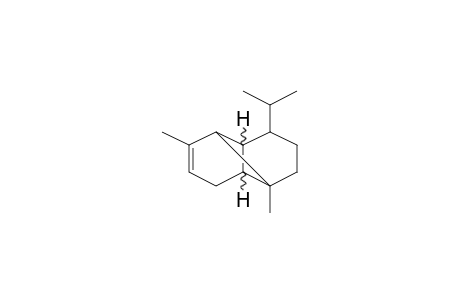 Tricyclo[4.4.0.02,7]dec-3-ene, 1,3-dimethyl-8-(1-methylethyl)-, stereoisomer