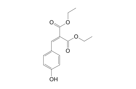 (p-hydroxybenzylidene)malonic acid, diethyl ester