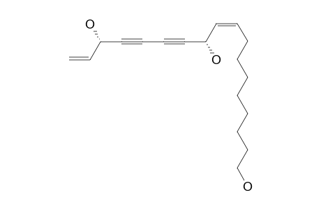 OPLOPANTRIOL-A;9,17-OCTADECADIEN-12,14-DIYNE-1,11,16-TRIOL