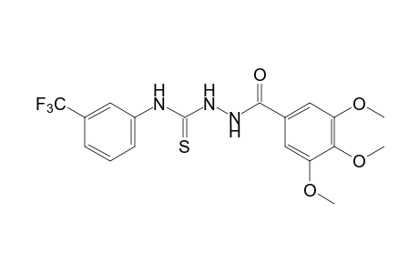 3-THIO-4-(alpha,alpha,alpha-TRIFLUORO-m-TOLYL)-1-(3,4,5-TRIMETHOXYBENZOYL)SEMICARBAZIDE