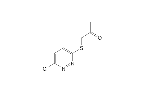 2-Propanone, 1-[(6-chloro-3-pyridazinyl)thio]-