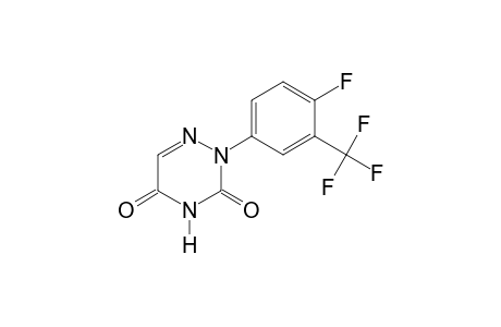 2-(alpha,alpha,alpha,4-tetrafluoro-m-tolyl)-as-triazine-3,5(2H,4H)-dione