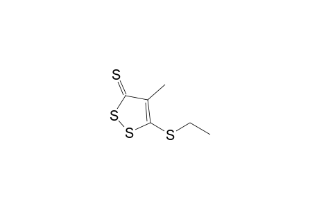 5-(ethylthio)-4-methyl-3-dithiolethione