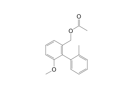 (-)-(R)-2-Methoxy-2'-methyl-6-(acetoxymethyl)biphenyl