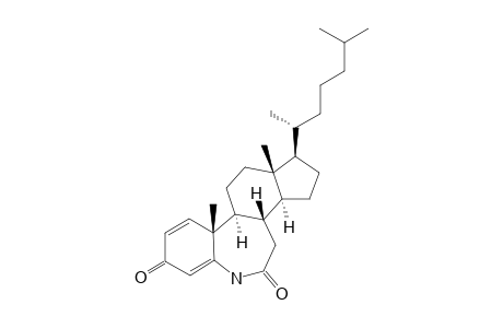 6-AZA-B-HOMO-CHOLEST-1,4-DIENE-3,7-DIONE