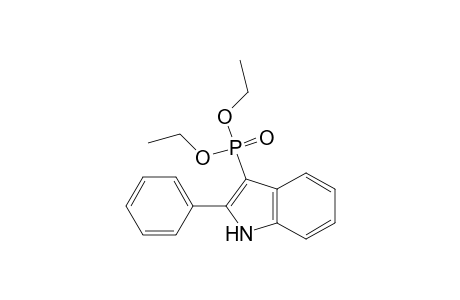 3-Diethoxyphosphoryl-2-phenyl-1H-indole