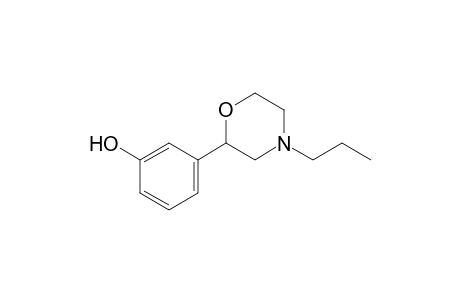 3-(4-propyl-2-morpholinyl)phenol