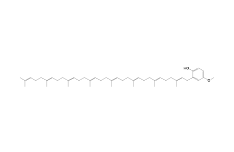 2-[3',7',11',15,19',23',27',31'-Octamethyldotriaconta-2',6',10',14',18',22',26',30'-octaenyl]-4-methoxyphenol