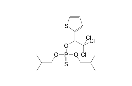 O,O-DIISOBUTYL-O-[1-(2-THIENYL)-2,2,2-TRICHLOROETHYL]THIOPHOSPHATE