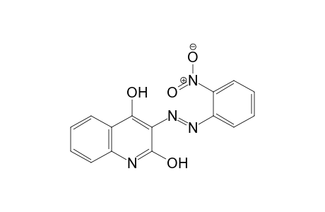 2(1H)-Quinolinone, 4-hydroxy-3-[(2-nitrophenyl)azo]-