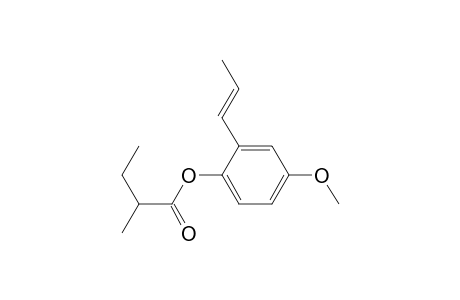 2-methylbutyric acid [4-methoxy-2-[(E)-prop-1-enyl]phenyl] ester