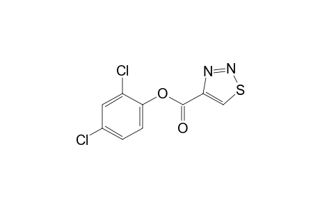 1,2,3-thiadiazole-4-carboxylic acid, 2,4-dichlorophenyl ester