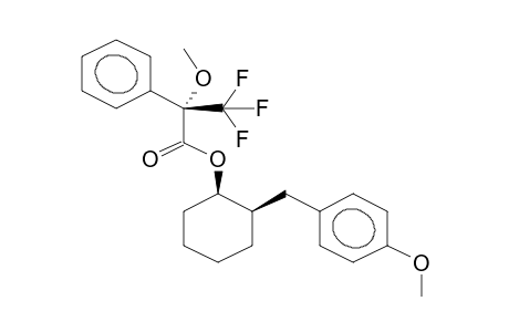 (1S,2R)-1-(S-2-METHOXY-2-PHENYL-3,3,3-TRIFLUOROPROPANOYLOXY)-2-(4-METHOXYBENZYL)CYCLOHEXANE