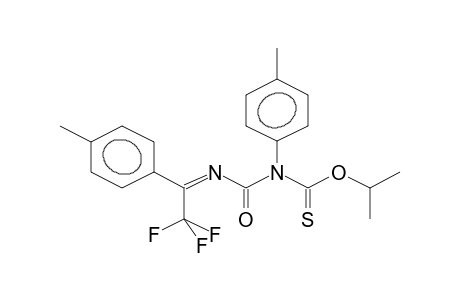 ISOPROPYL N-[N-(ALPHA-TRIFLUOROMETHYL-PARA-METHYLBENZYLIDENE)AMINOCARBONYL]-N-(PARA-TOLYL)THIONOURETHANE