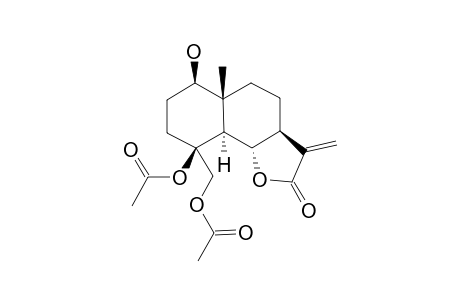 (1-R,4-S,5-S,6-S,7-S,10-R)-1-HYDROXY-4,14-DIACETOXYEUDESM-11-(13)-EN-6,12-OLIDE