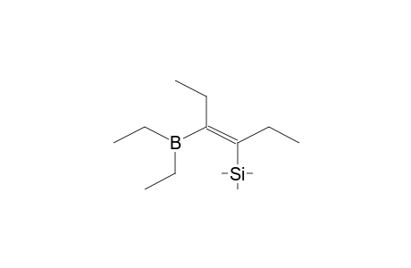 [(1E)-2-(Diethylboryl)-1-ethyl-1-butenyl](trimethyl)silane