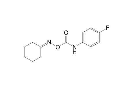 cyclohexanone, O-[(p-fluorophenyl)carbamoyl]oxime