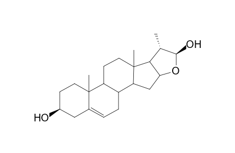 16.beta.,22-Epoxy-23,24-dinor-chol-5-ene-3.beta.,.22.beta.-diol