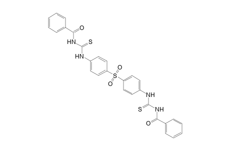 1,1'-(sulfonyldi-p-phenylene)bis[3-benzoyl-2-thiourea]