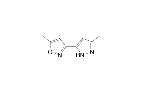 5-methyl-3-(3-methyl-5-pyrazolyl)isoxazole