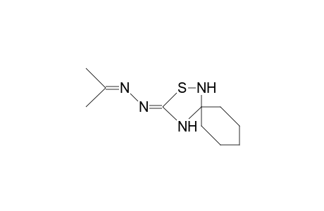 5-ISOPROPYLIDENEHYDRAZONO-3,3-PENTAMETHYLEN-1,2,4-THIADIAZLOLIDIN