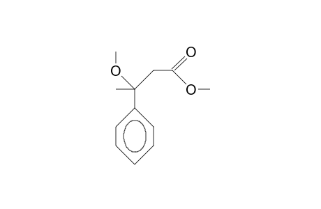 beta-METHOXY-beta-METHYLHYDROCINNAMIC ACID, METHYL ESTER